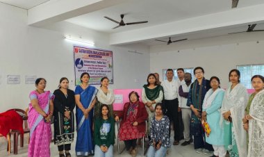 जीबीएम कॉलेज में आयोजित मतदान में स्टूडेंट वोटरों ने बढ़चढ़कर लिया भाग, मतदान केन्द्र में निर्मित दो पिंक बूथों पर कुल 586 वोट पड़े, कल सावित्री महाजन सभागार में पूर्वाह्न 11.30 बजे से मतों की होगी गणना