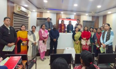 जीबीएम कॉलेज में "स्वस्थ एवं खुशहाल परिवार: पुरुष सहभागिता से होगा साकार" विषय पर एक दिवसीय संगोष्ठी का हुआ आयोजन वक्ताओं ने जनसंख्या नियंत्रण के लाभों तथा परिवार नियोजन की विधियों पर रखे विचार