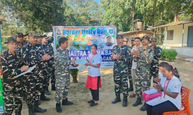 बॉर्डर यूनिटी रन: सीमावर्ती क्षेत्रों में एकता, विश्वास और स्वास्थ्य जागरूकता को मिला नया संबल
