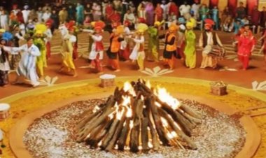 सती के योगाग्नि-दहन की याद में अग्नि जलाकर लोहड़ी पर्व मनाया जाता है 