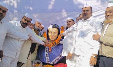 गयाजी में आयरन लेडी इंदिरा गांधी की प्रतिमा का भव्य उद्घाटन