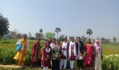 जीबीएम कॉलेज के वनस्पति विज्ञान विभाग की छात्राओं ने मशरूम फॉर्म का किया शैक्षणिक भ्रमण, छात्राओं ने मशरूम की खेती की विभिन्न विधियों को देखा और सीखा