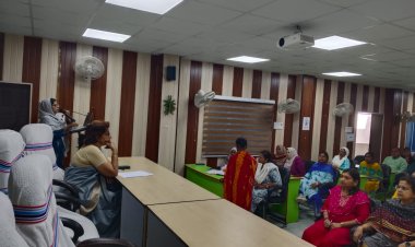 जीबीएम कॉलेज में राष्ट्रीय विज्ञान दिवस पर स्तन कैंसर जागरूकता कार्यक्रम का हुआ आयोजन, पीपीटी द्वारा स्तन कैंसर के कारण एवं सुरक्षा के उपायों को बिंदुवार समझाया गया