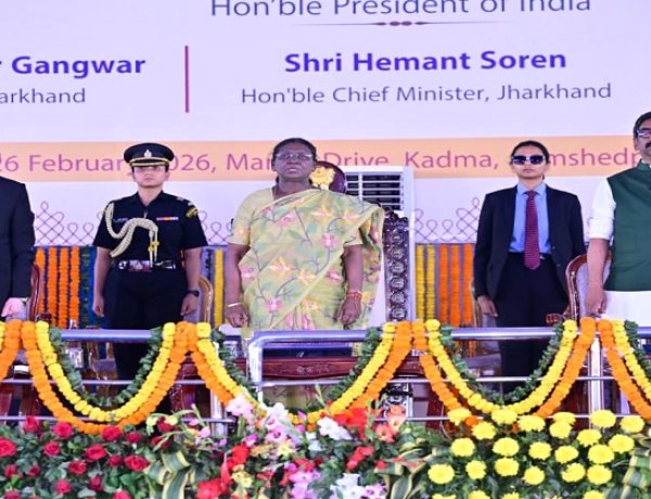 पुरी की तर्ज पर जमशेदपुर में बनेगा श्रीजगन्नाथ सांस्कृतिक केंद्र, राष्ट्रपति और CM की मौजूदगी में हुआ भूमि पूजन