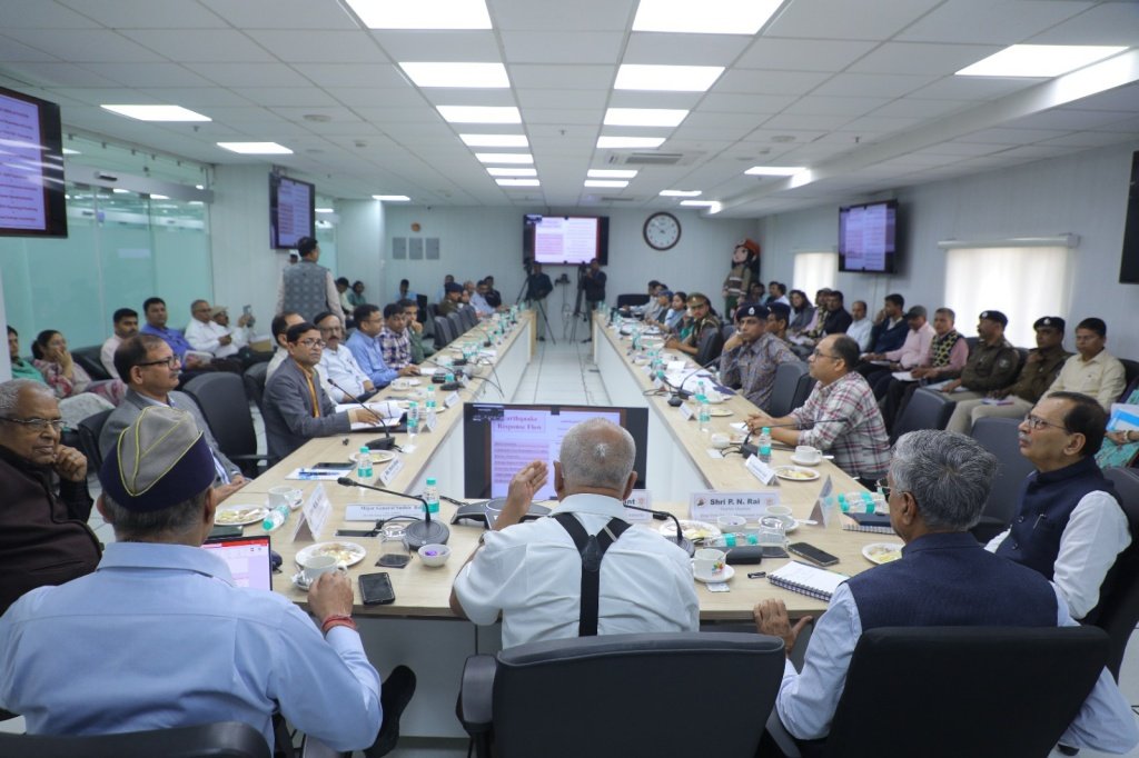 बिहार राज्य आपदा प्रबंधन प्राधिकरण में टेबल टॉप एक्सरसाइज का सफल आयोजन