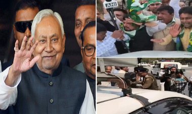 BIG NEWS : नीतीश कुमार के राज्यसभा जाने की अटकलों पर CM हाउस के बाहर हंगामा, जेडीयू विधायक को कार्यकर्ताओं ने खदेड़ा