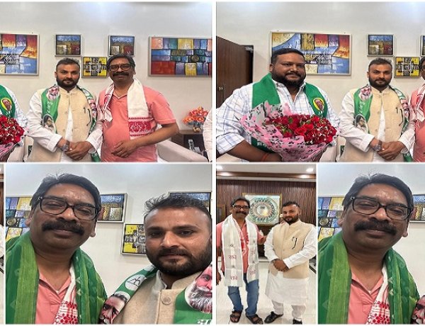 हेमंत के हुए बाबू : चतरा नगर परिषद चेयरमैन बाबू भाई की झामुमो में घर वापसी, CM हेमंत सोरेन ने किया स्वागत