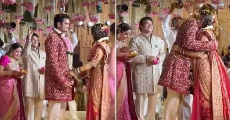 सचिन तेंदुलकर के बेटे अर्जुन तेंदुलकर की हुई शादी, सानिया के साथ लिए सात फेरे, अमिताभ, अंबानी, राहुल द्रविड़ और धोनी भी हुए शामिल